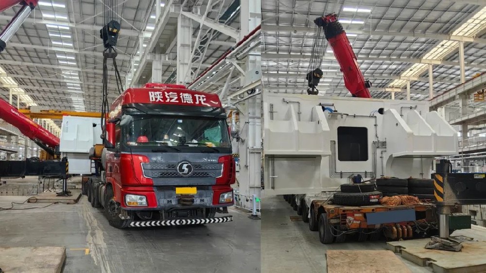 中際國邦大件：克服寒潮風(fēng)雪，確保壓力機(jī)設(shè)備順利發(fā)運(yùn)，彰顯企業(yè)擔(dān)當(dāng)！